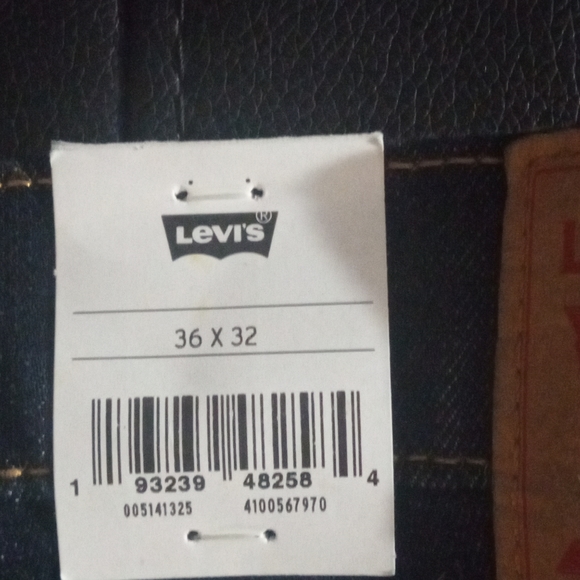 Levi's performance 514 straight stretch size 36 color black - Picture 4 of 8